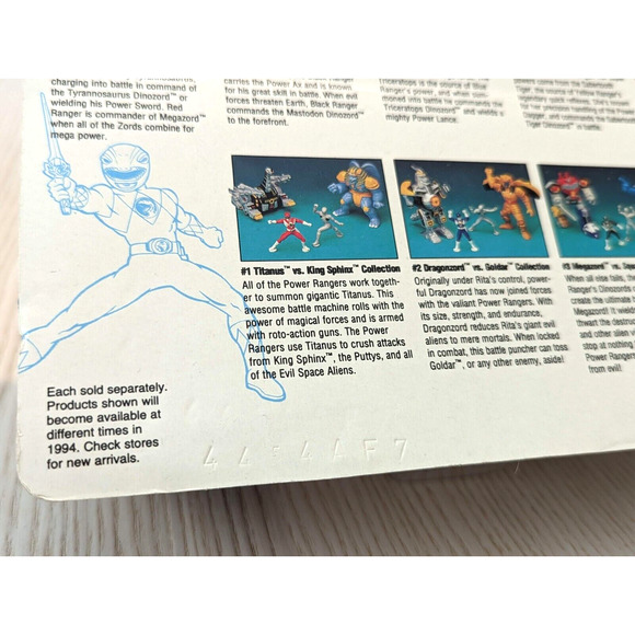 Vintage NIB Micro Machines Mighty Morphin Power Rangers Set #5 PINK RANGER - Picture 6 of 8